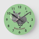 Search for pig funny clocks Cartoon