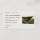 Search for turkey business cards Bird