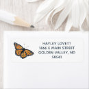 Search for butterfly labels Golden