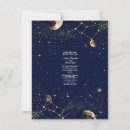 Search for moon 4x5 invitations Zodiac