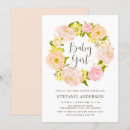 Search for peonies baby shower invitations Peony