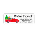 Search for pickup return address labels Red