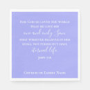 Search for religious easter napkins Bible verse