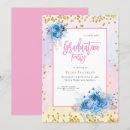 Search for floral graduation invitations Chic