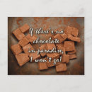 Search for chocoholic postcards Humour