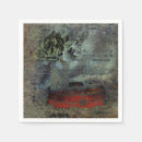 Search for vintage sheet music napkins Retro