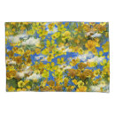 Search for spring flowers pillowcases Yellow