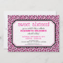 Search for hip birthday invitations Pink