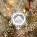 Search for couple christmas tree decorations Mr and mrs