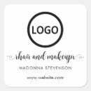Search for black and white typography stickers Hair and makeup