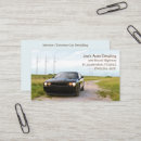Search for used car sales business cards Customer