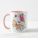 Search for watercolor butterflies mugs Watercolour