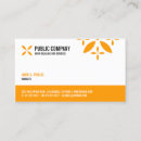 Search for simple one sided business cards Logo