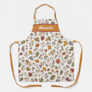 Search for warm colours aprons Pattern