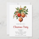 Search for bauble christmas invitations Festive