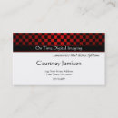 Search for black checkered pattern business cards Modern