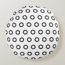 Search for black white circle pattern cushions Minimalist