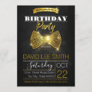 Search for bow tie invitations Gold