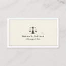 Search for scale business cards Law firm