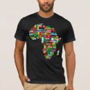 Search for africa map tshirts Black