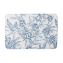 Search for blue toile bath mats Elegant