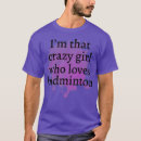 Search for funny badminton tshirts Tennis racket