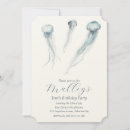Search for ocean birthday invitations Jellyfish