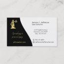 Search for legal consultant business cards Black and white