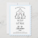 Search for twin baby boy shower invitations Whimsical