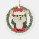 Search for chihuahua christmas tree decorations Green