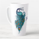 Search for peacock feather mugs Peafowl