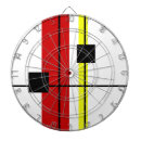 Search for square dartboards Abstract