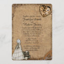 Search for steampunk wedding invitations Clockwork