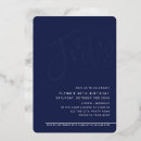 Search for navy blue silver birthday invitations Trendy