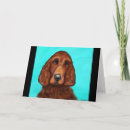 Search for mahogany cards Irish setter