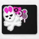 Search for girly skull mouse mats Bow