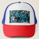 Search for red heart pattern hats Illustration