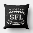 Search for football cushions Man cave