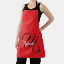 Search for with initials aprons Gift