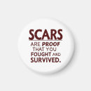 Search for scarred magnets Scars
