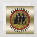 Search for red black christmas invitations Xmas