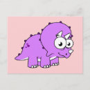 Search for cute triceratops postcards Animal