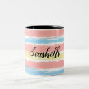 Search for pink seashell mugs Seashells