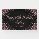 Search for black and gold birthday banners 60th birthday party