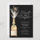 Search for champagne toast engagement party invitations Modern