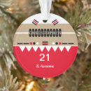 Search for 21st birthday christmas tree decorations Black