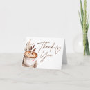 Search for coffee thank you cards Elegant
