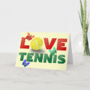 Search for sports valentines day cards Tennis