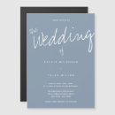 Search for blue accent invitations Minimalist