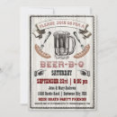 Search for b b q invitations Vintage